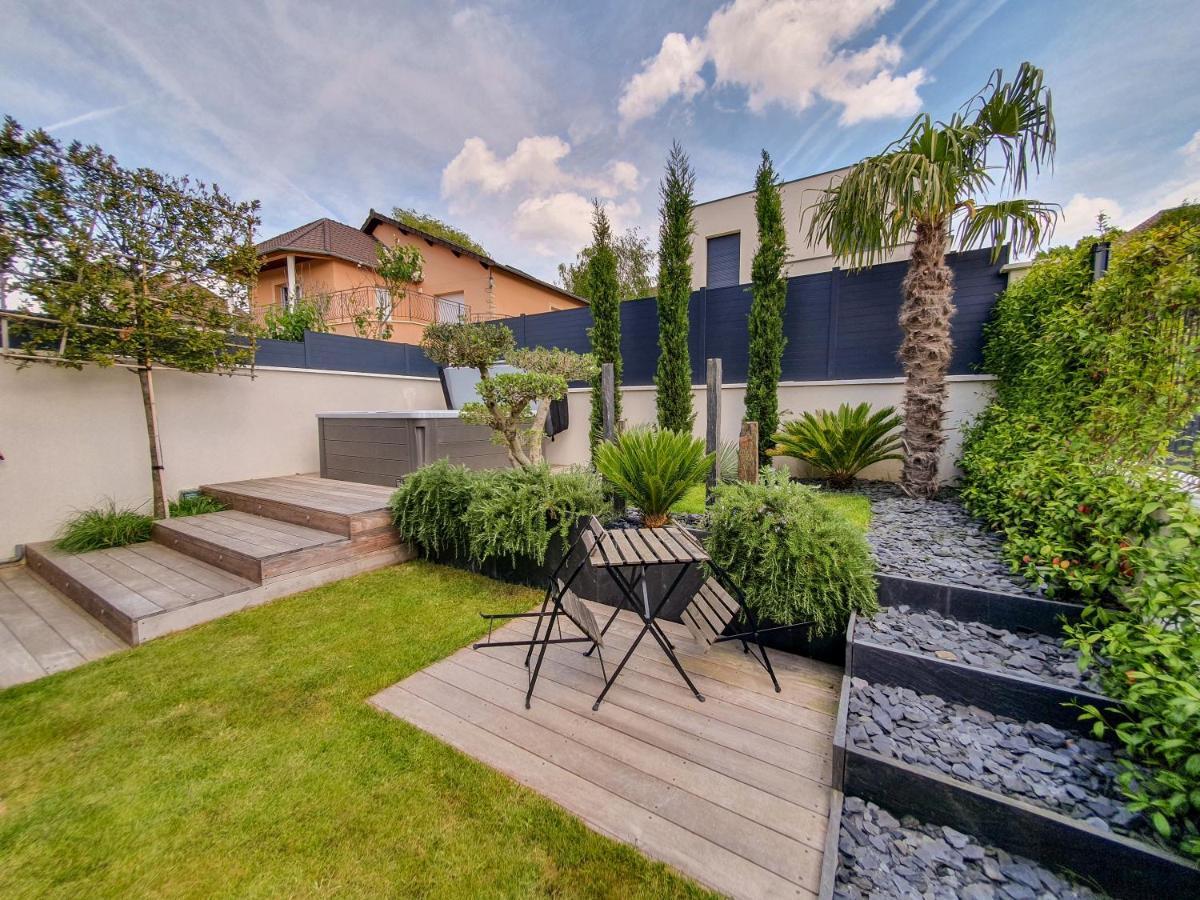 Exigehome - Chambre D'Hote Avec Jacuzzi Et Jardin Paysage, Partage Orgeval  Eksteriør bilde