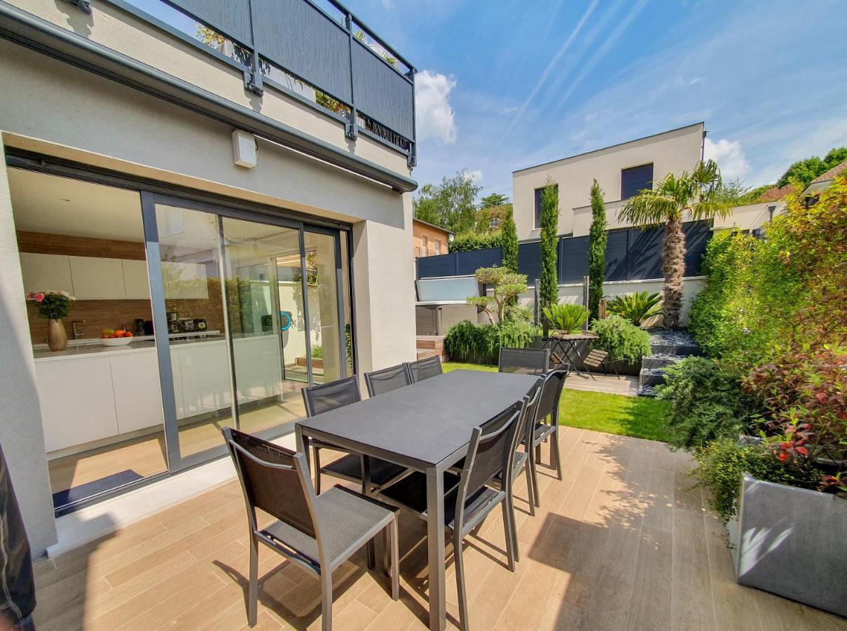 Exigehome - Chambre D'Hote Avec Jacuzzi Et Jardin Paysage, Partage Orgeval  Eksteriør bilde